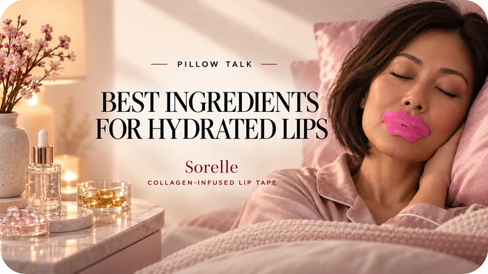 Best ingredients for hydrated lips with Sorelle lip care